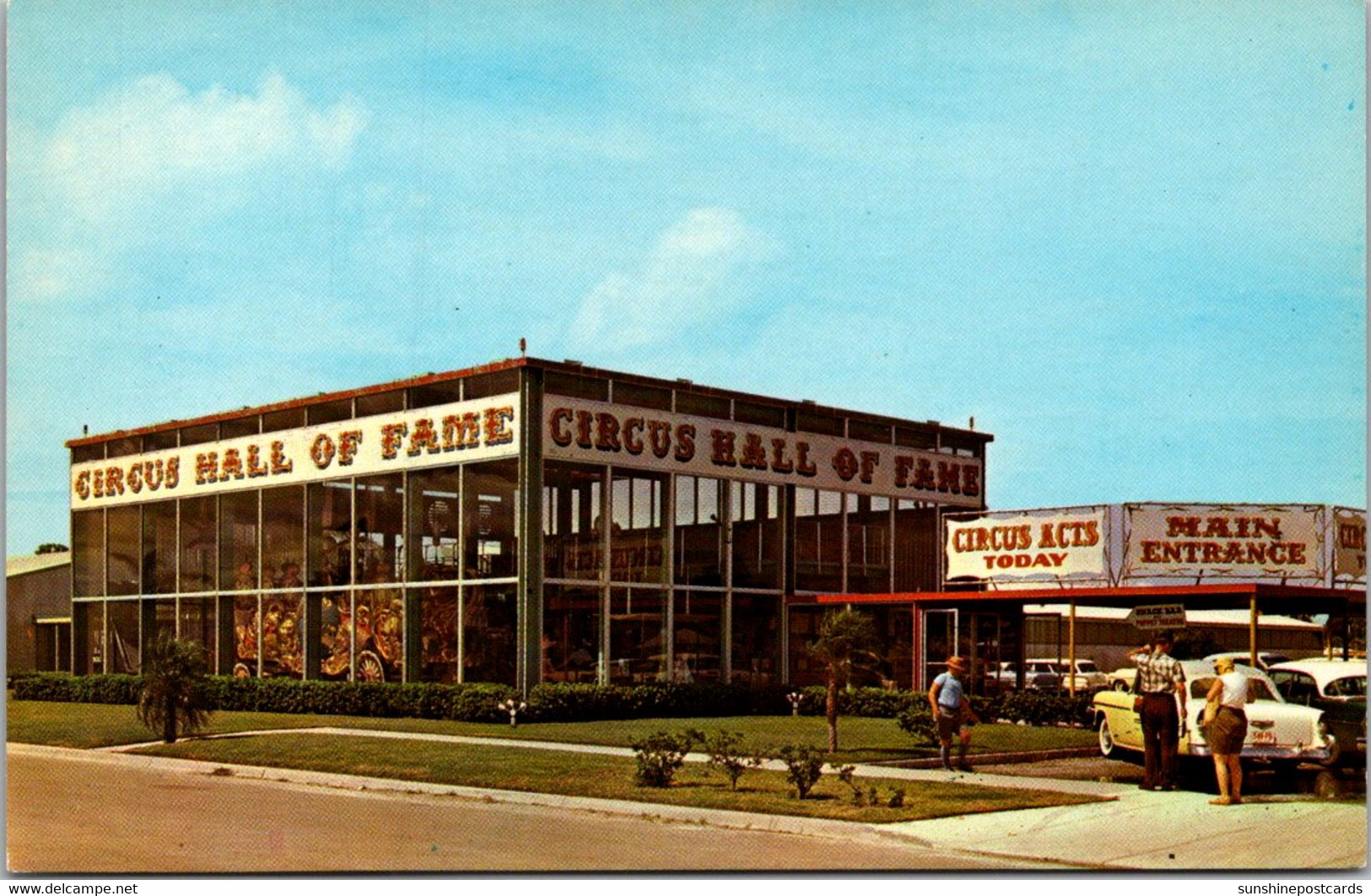 Florida Sarasota Circus Hall Of Fame Entrance Building - Sarasota