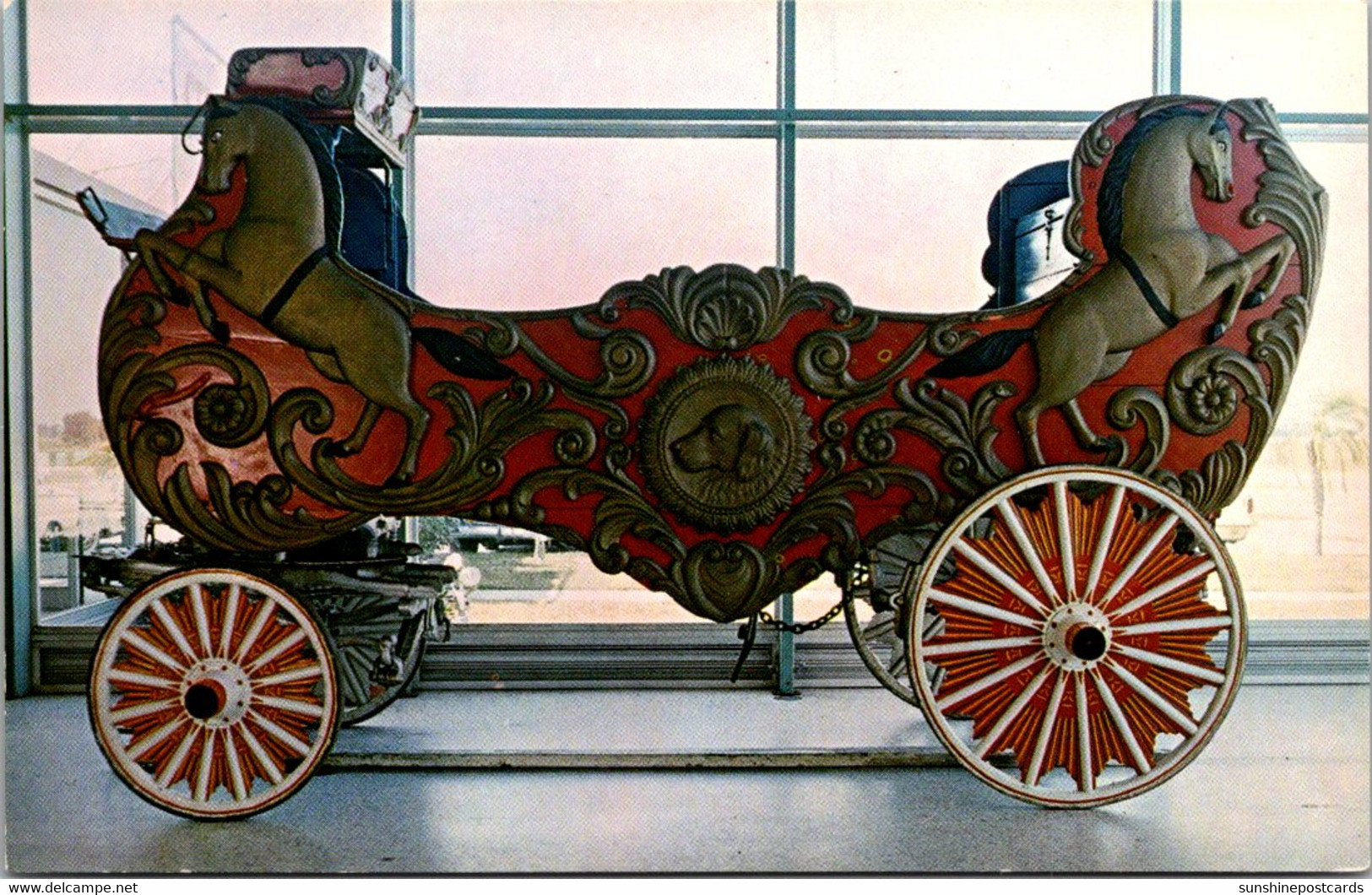 Florida Sarasota Circus Hall Of Fame Sig Sautelle Pony Wagon - Sarasota