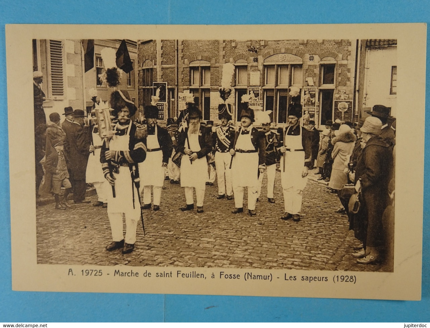 Marche De Saint Feuillen à Fosse (Namur) Les Sapeurs (1928) - Fosses-la-Ville