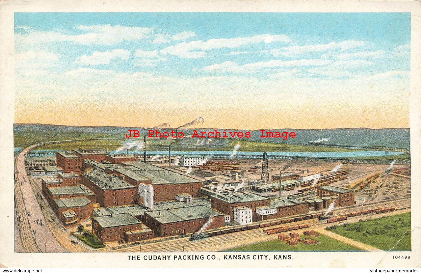 344307-Kansas, Kansas City, Cudahy Packing Company Factory Plant - Kansas City – Kansas