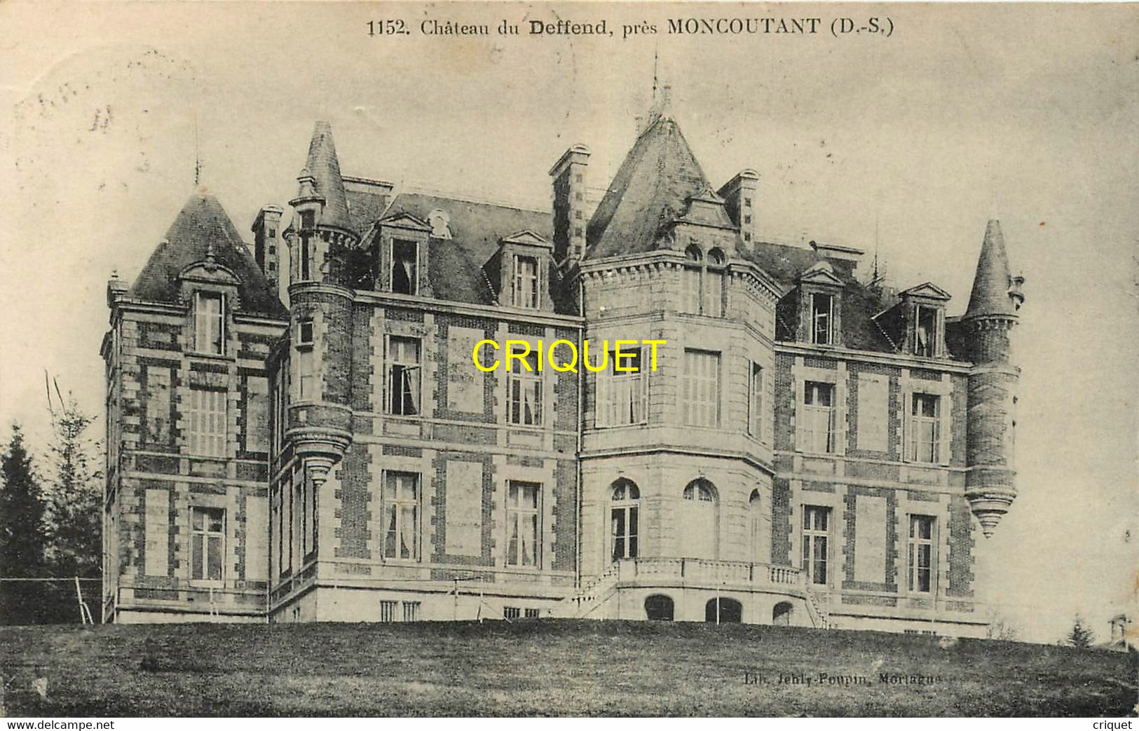 79 Moncoutant, Chateau Du Deffend - Moncoutant