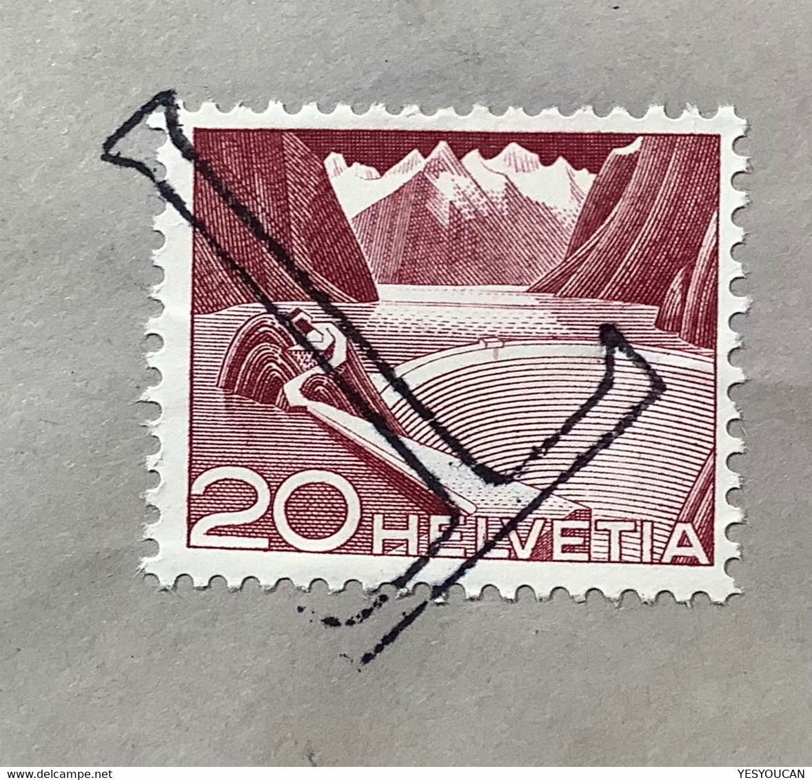 NICHT MEHR GÜLTIGE  ZNr 344 BRIEF TRACHSLAU SZ 1961>LANGENTHAL BERN Schweiz 301 Als Portomarke - Postage Due