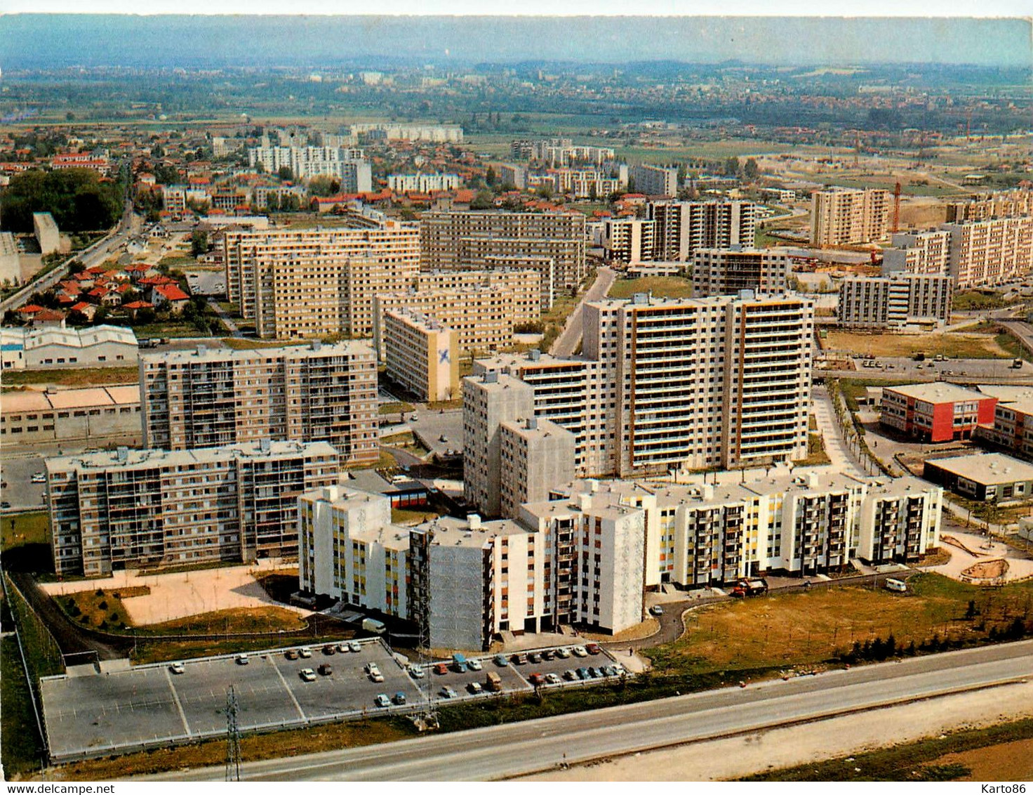 Vaux En Velin * Vue Générale Sur La Commune * Quartier Cité - Vaux-en-Velin