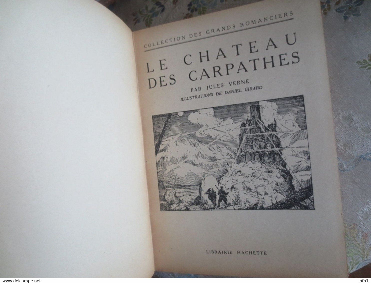 JULES VERNE-1933-LECHATEAU DES CARPATHES - Hachette