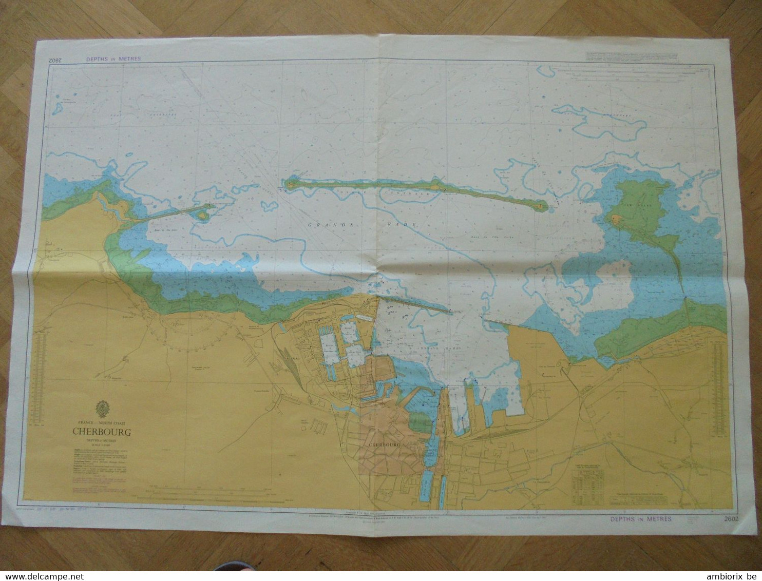 Cherbourg - Carte Marine - Nautical Charts