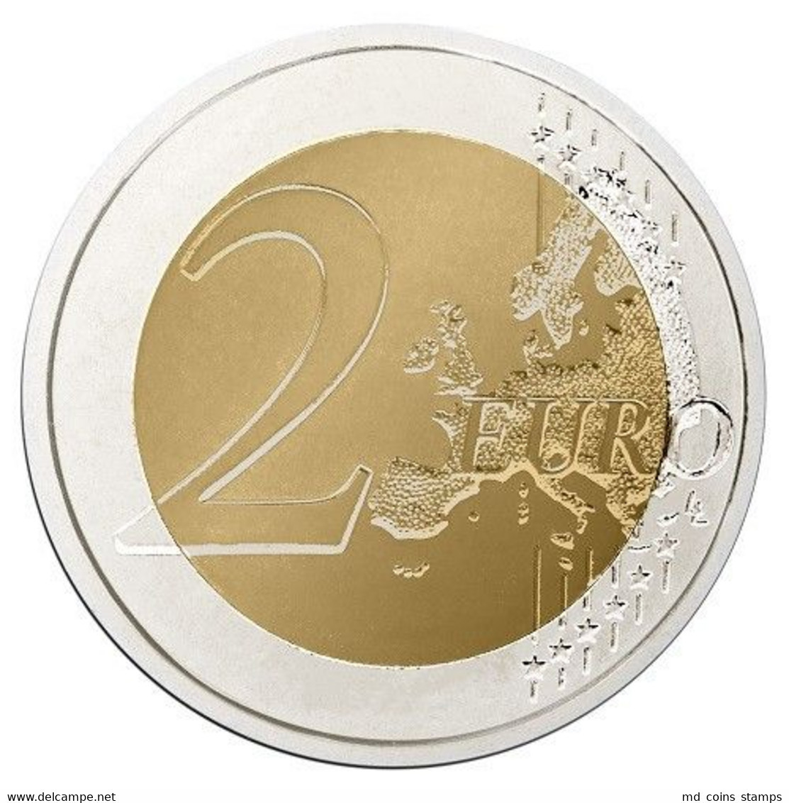 Estonia 2022 2 Euro Coin Ukraine And Freedom - Slava Ukraini No War UNC - Estonia