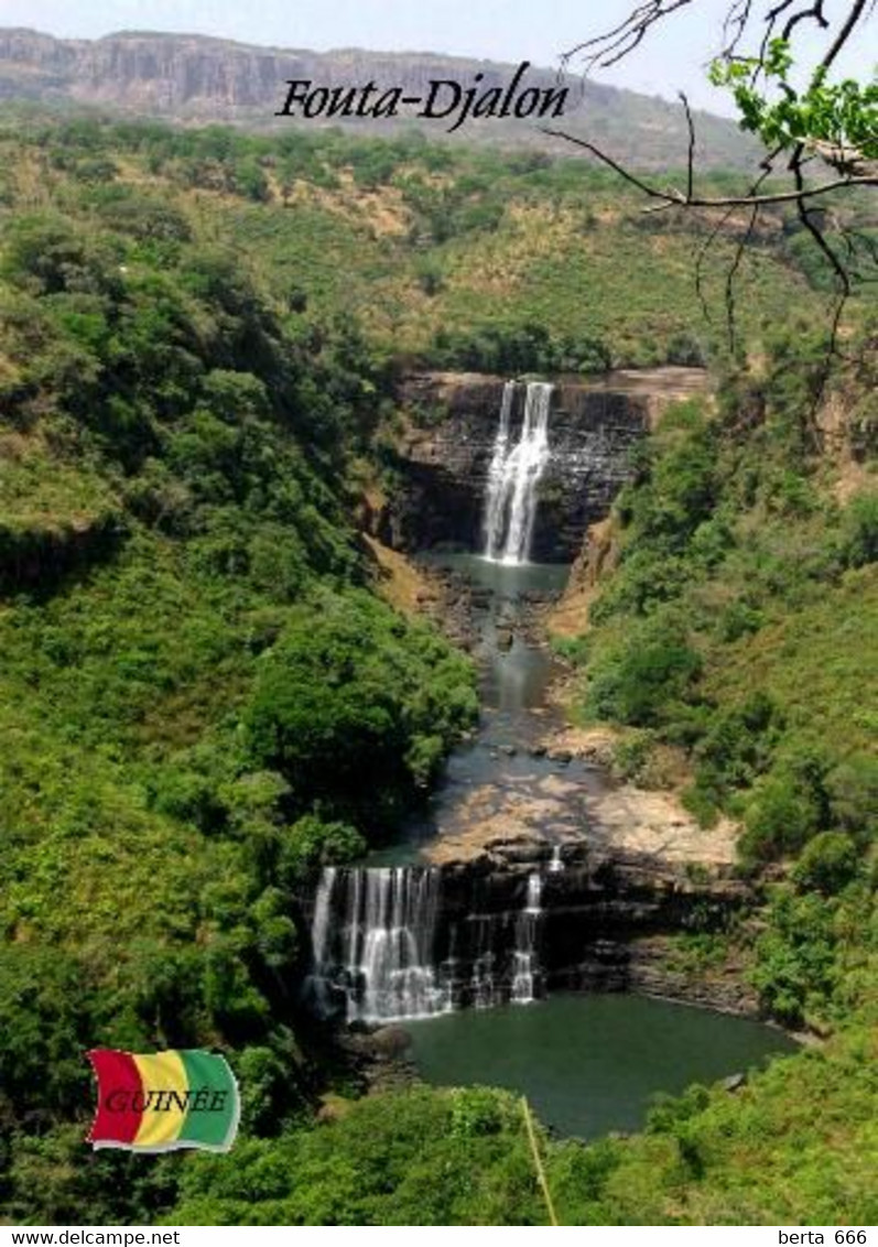 Guinea Fouta-Djalon Waterfalls New Postcard - Guinea