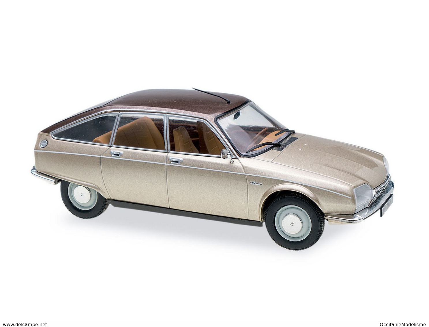 Hachette / Ixo - CITROEN GS BIROTOR 1974 Champagne Neuf NBO 1/24 - Sonstige & Ohne Zuordnung