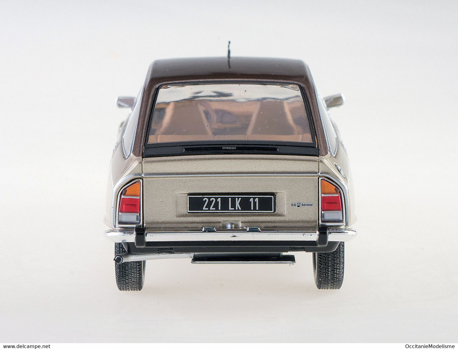 Hachette / Ixo - CITROEN GS BIROTOR 1974 Champagne Neuf NBO 1/24 - Andere & Zonder Classificatie