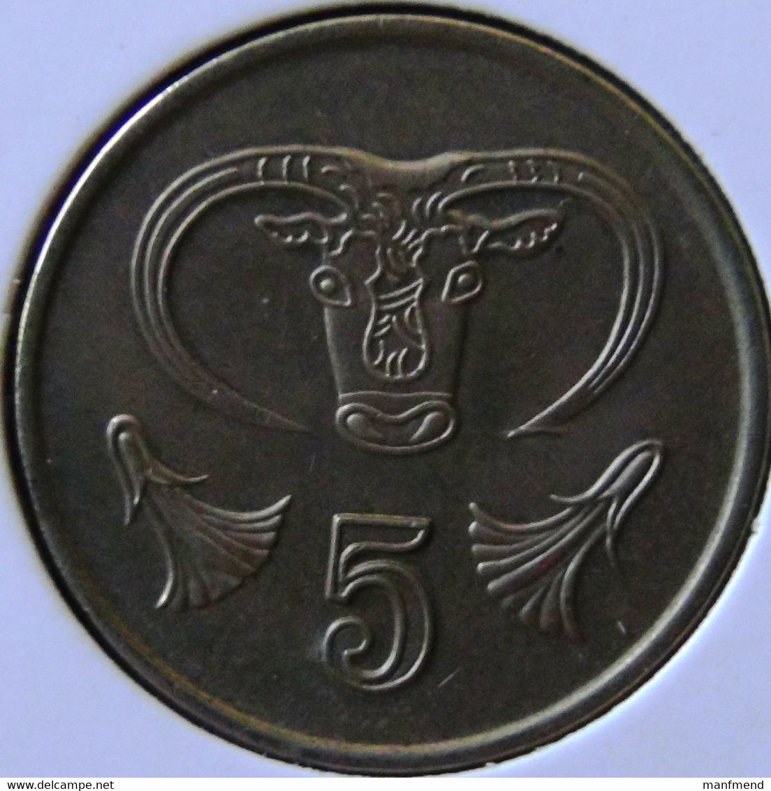 Cyprus - 1988 - 5 Cents - KM 55.2 - Vz - Cyprus