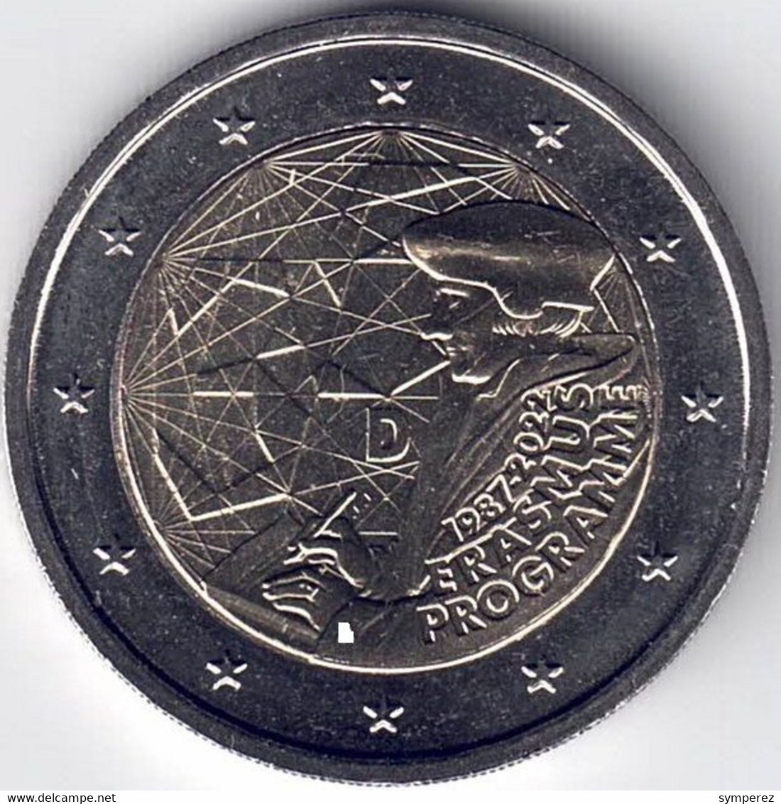 2 EUROS ALEMANIA 2022-ERASMUS- - Gedenkmünzen