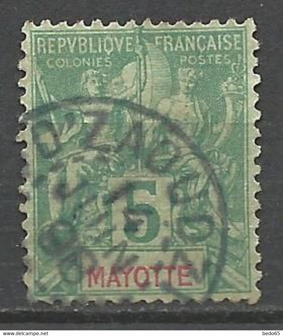 MAYOTTE  N° 4 OBL - Usados