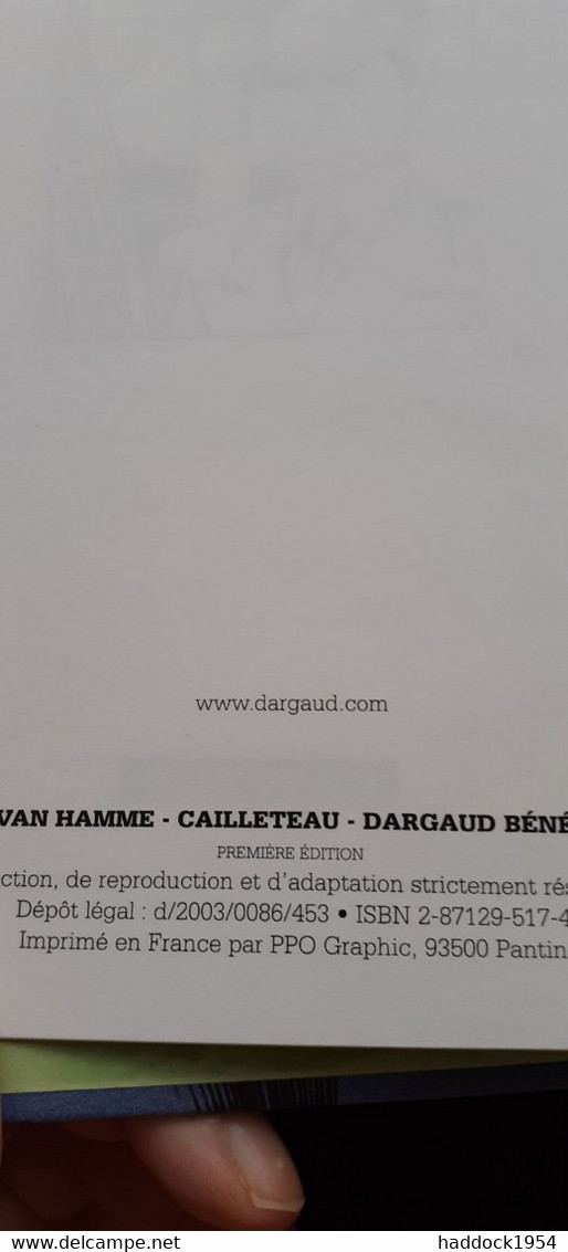 Le Contrat WAYNE SHELTON DENAYER VAN HAMME CAILLETEAU Dargaud 2003 - Wayne Shelton
