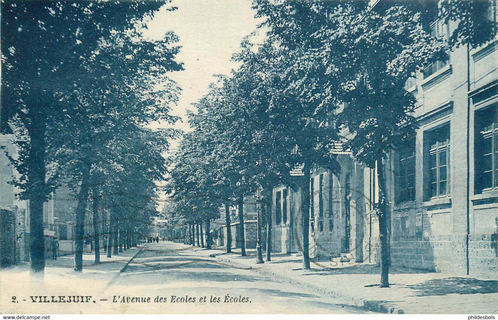 VAL DE MARNE  VILLEJUIF  Avenue Des écoles Et Les écoles - Villejuif