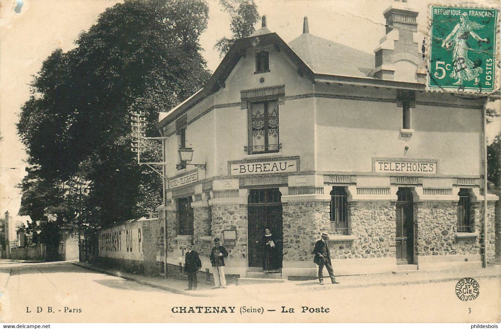 HAUTS DE SEINE  CHATENAY  La Poste - Chatenay Malabry