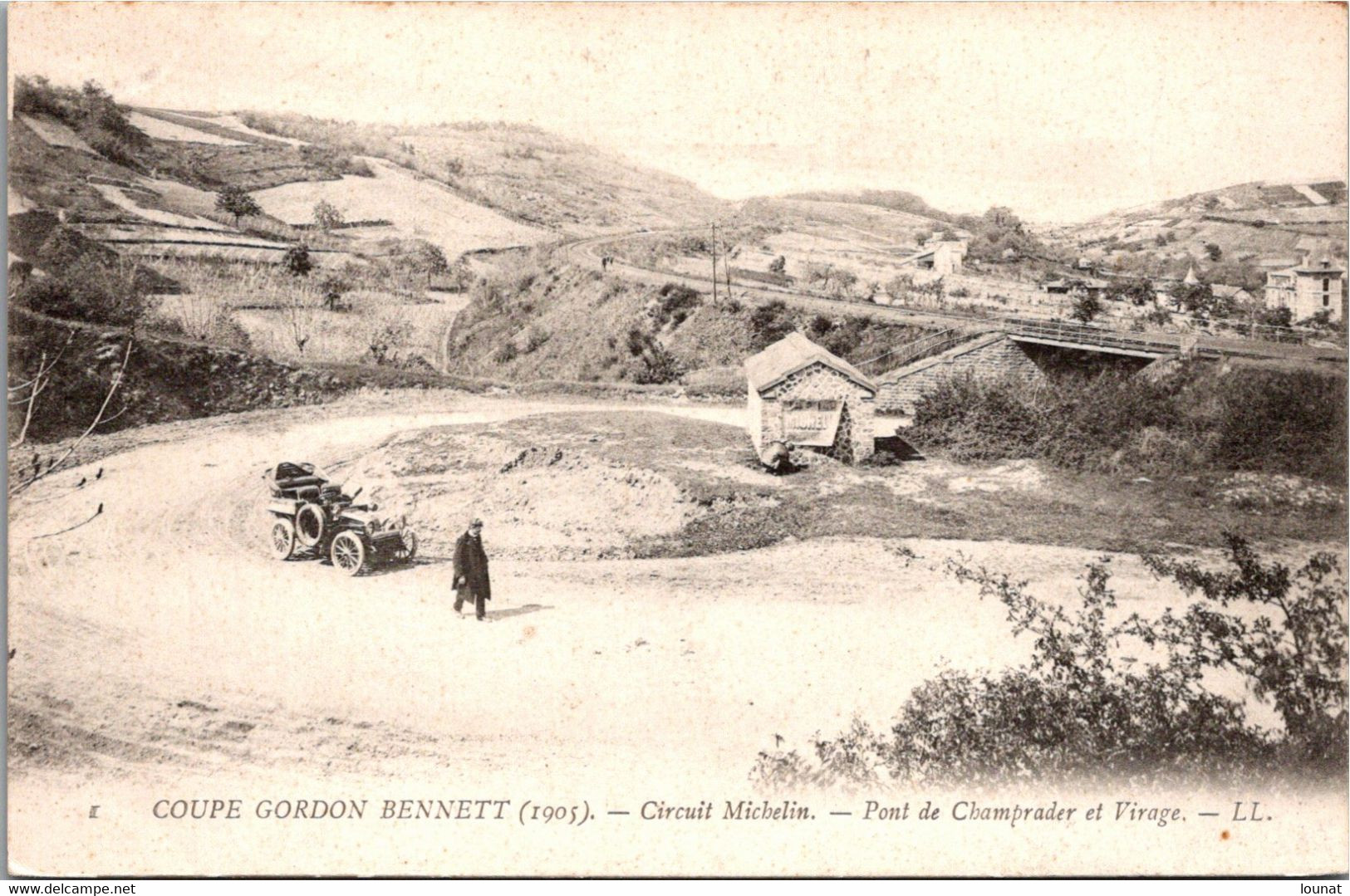 Sport Auto - Coupe Gordon Bennett - Circuit Michelin - Pont De Champrader Et Virage - Sonstige & Ohne Zuordnung