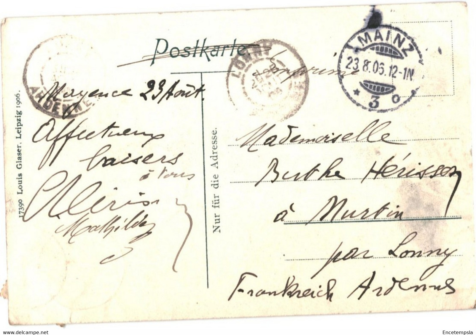 CPA-Carte Postale Germany  Rüdesheim - National-Denkmal Auf Dem Niederwald 1906 VM54049 - Ruesselsheim