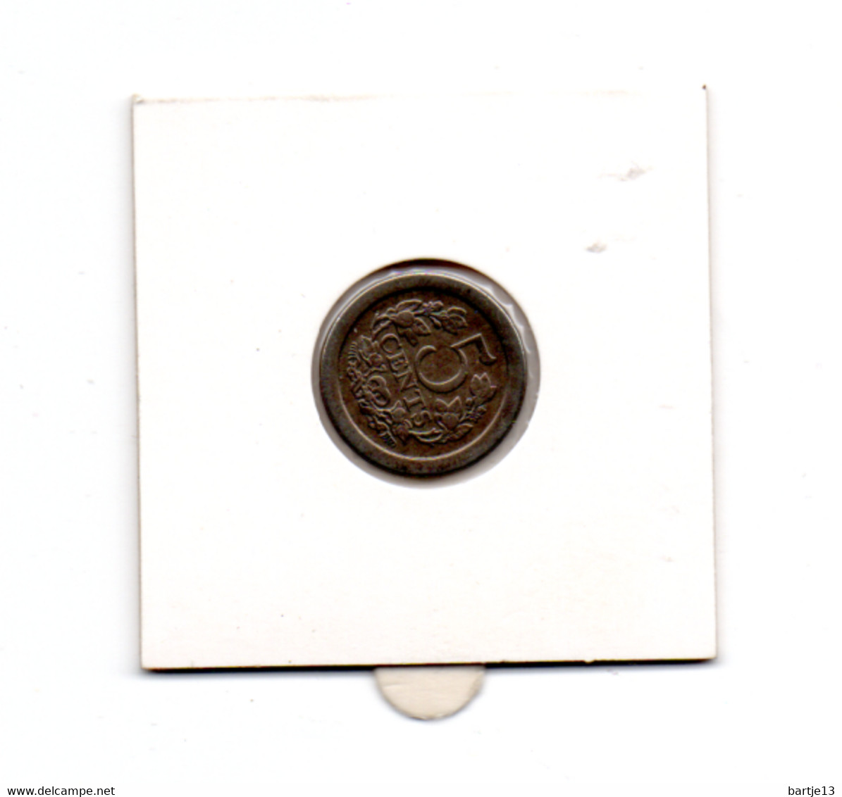 NEDERLAND 5 CENT 1907 - 5 Cent