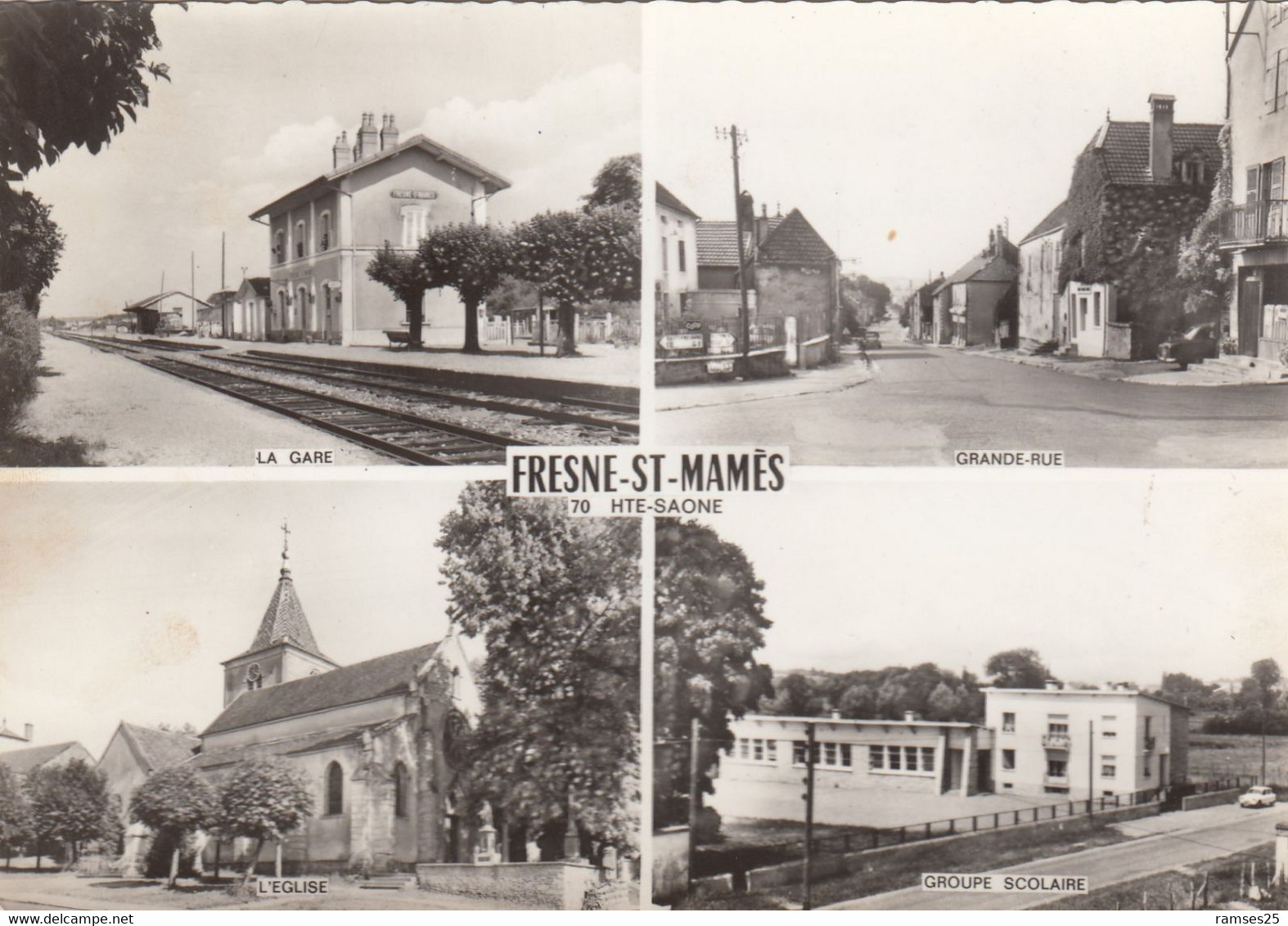 (Hte Saône) CPSM  Fresne Saint Mames - Fresne-Saint-Mamès