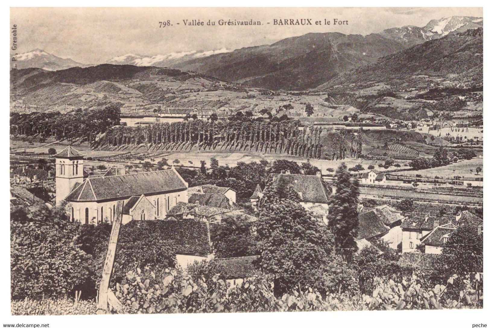 N°94846 -cpa Barraux Et Le Fort - Barraux