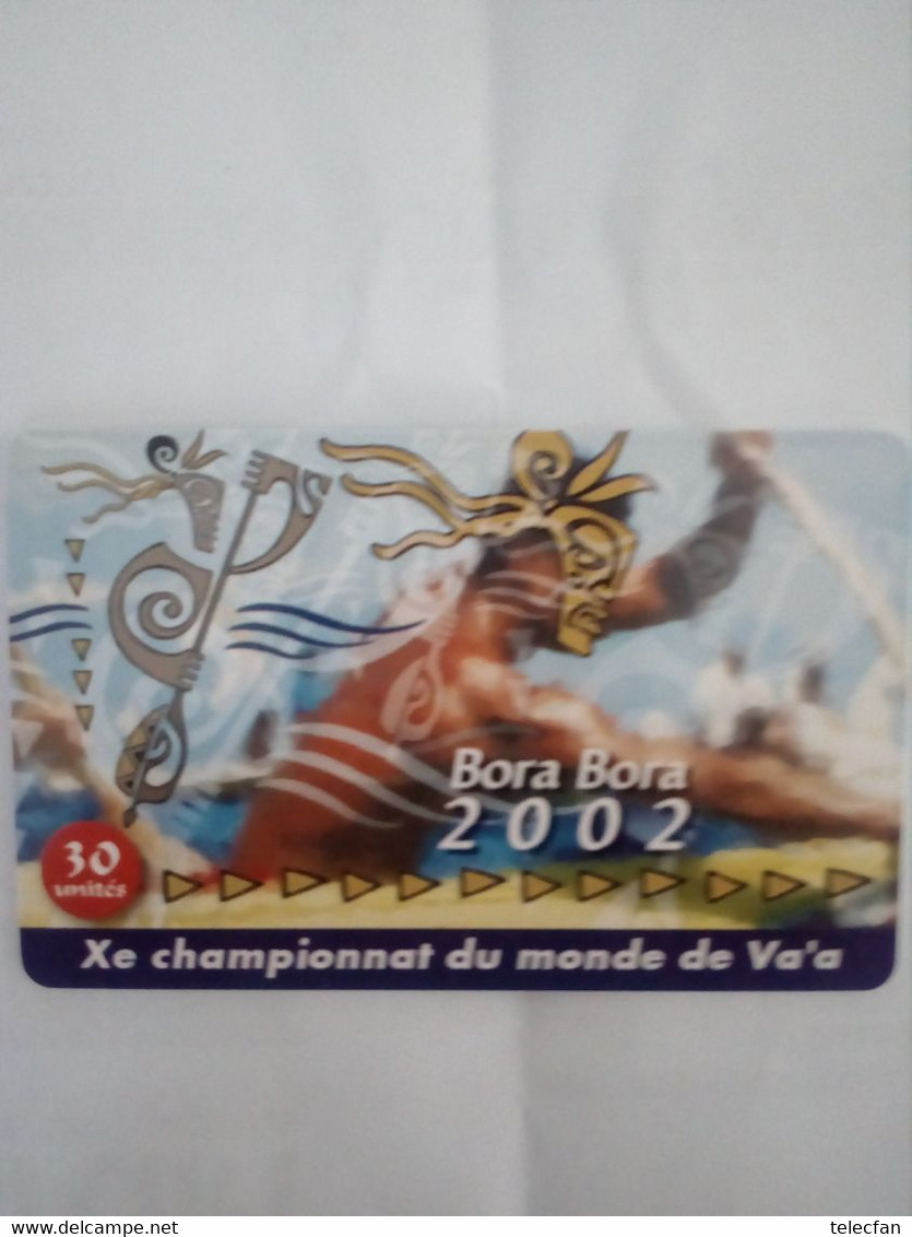 POLYNESIE PF126 VA A BORA BORA 2002 30U UT - Polynésie Française