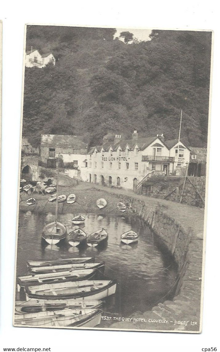 CLOVELLY - The Quay Hôtel RED LION - Clovelly