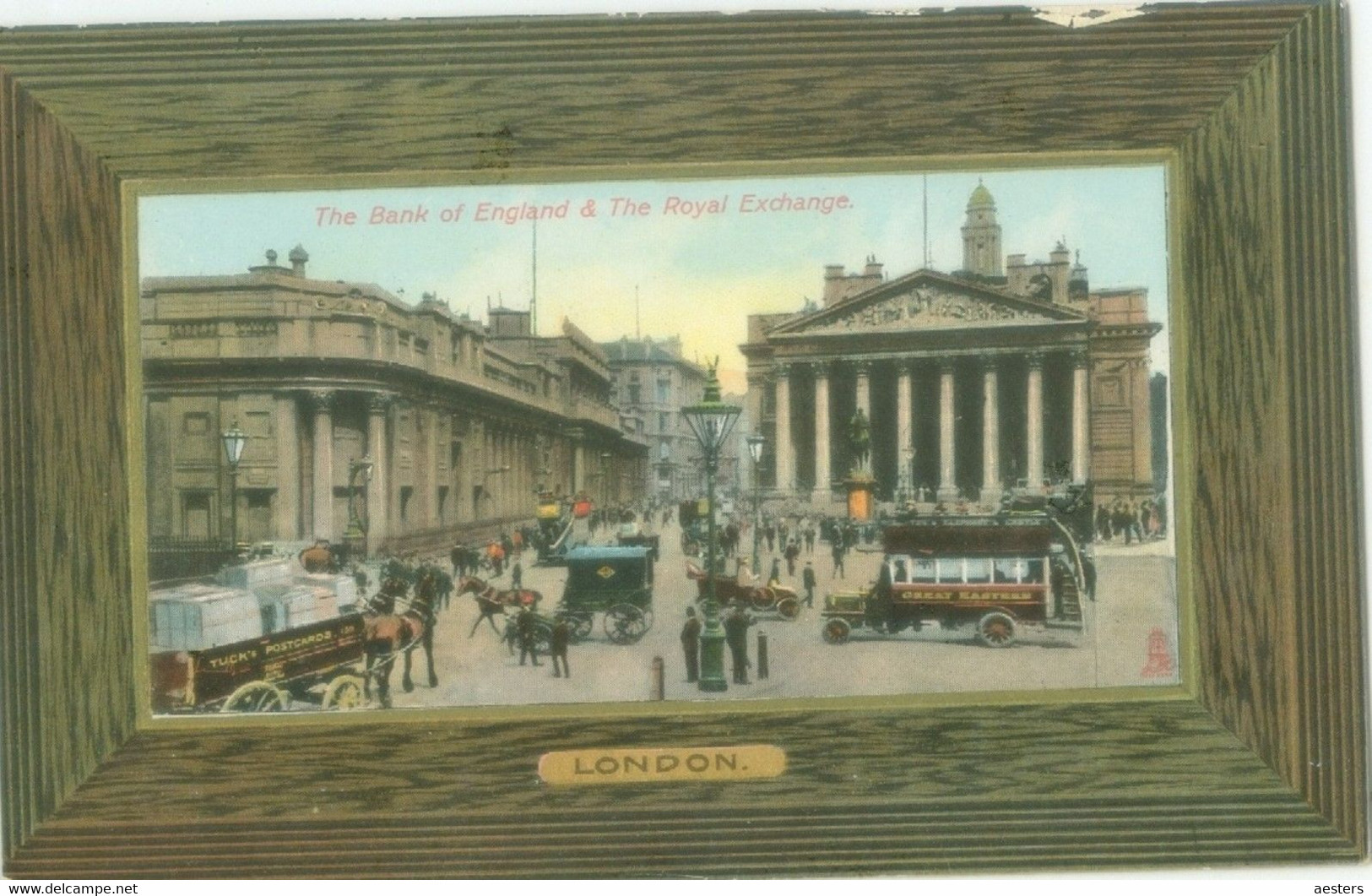 London; Bank Of England And Royal Exchange - Not Circulated. (Tuck's Post Card) - Sonstige & Ohne Zuordnung