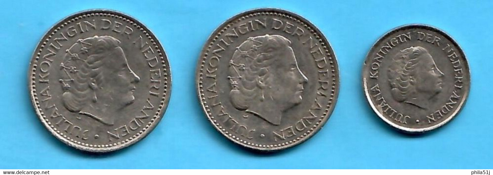 PAYS-BAS ---3 PIECES ---VOIR DESCRIPTION  (22) - Trade Coins