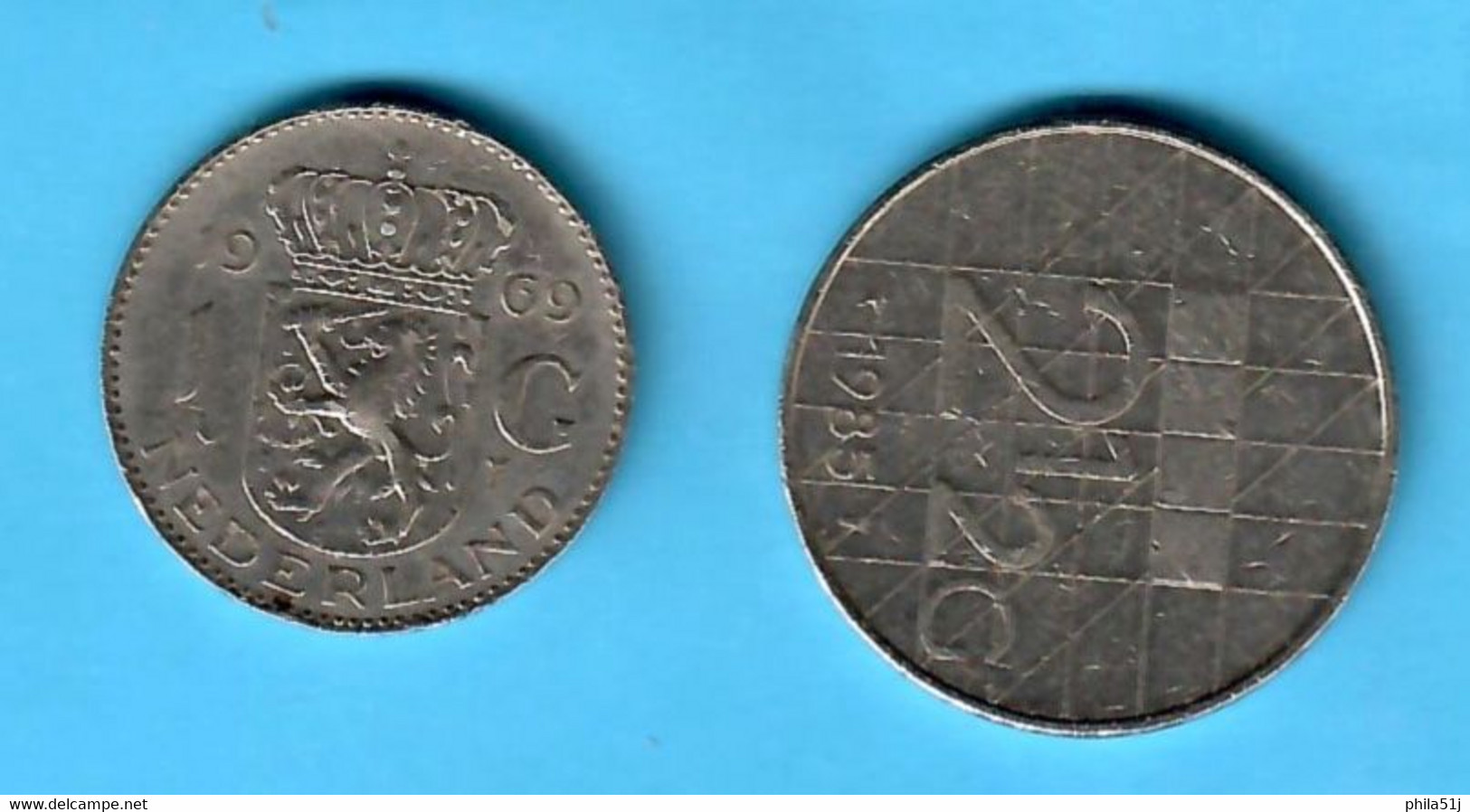 PAYS-BAS ---2 PIECES ---VOIR DESCRIPTION  (23) - Trade Coins