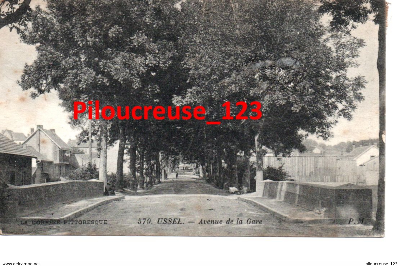 19 Corrèze - USSEL - " Avenue De La Gare " - Ussel