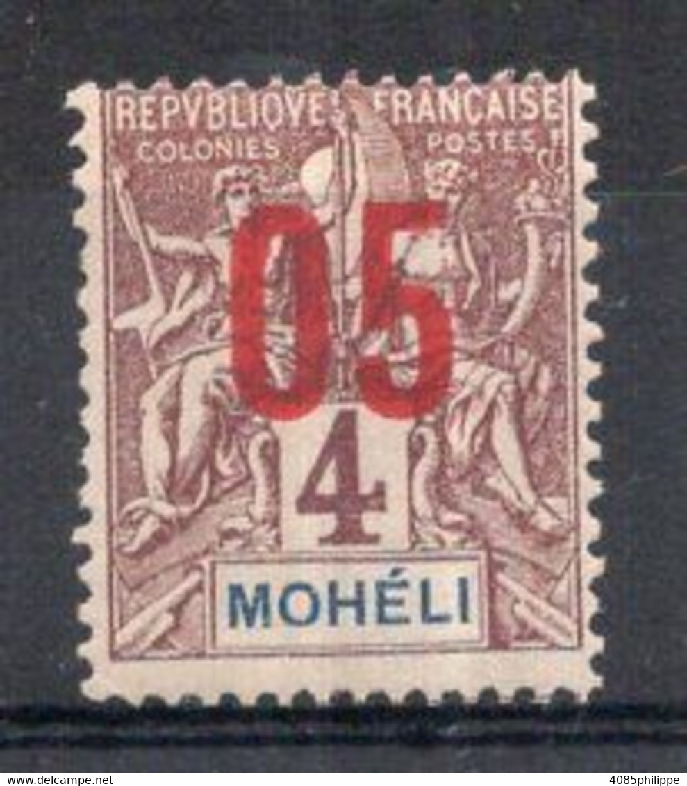 MOHELIE Timbre Poste N°17* Neuf Charnière  TB Cote 2,50€ - Unused Stamps