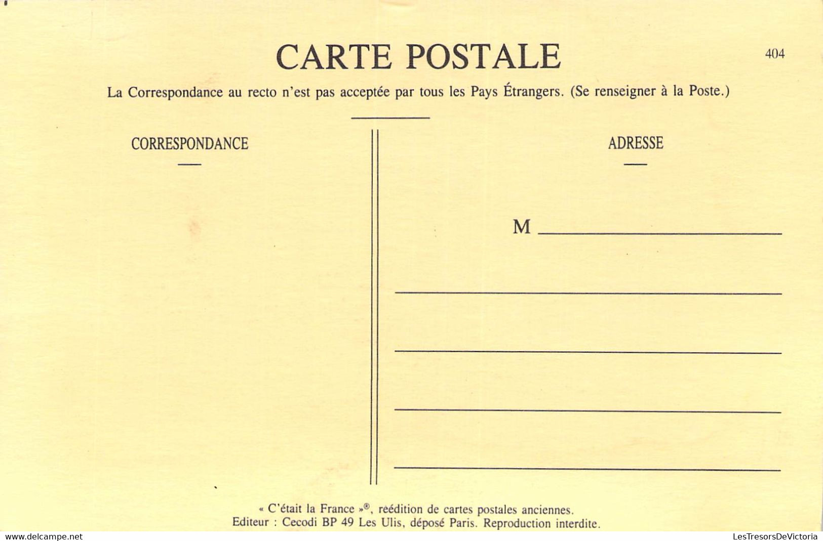 CPA - 13 - MARSEILLE - CAMELOTS - Jeunes Garçons - Journal Le Bon Vivant - CECODI Paris - Réédition - Old Professions