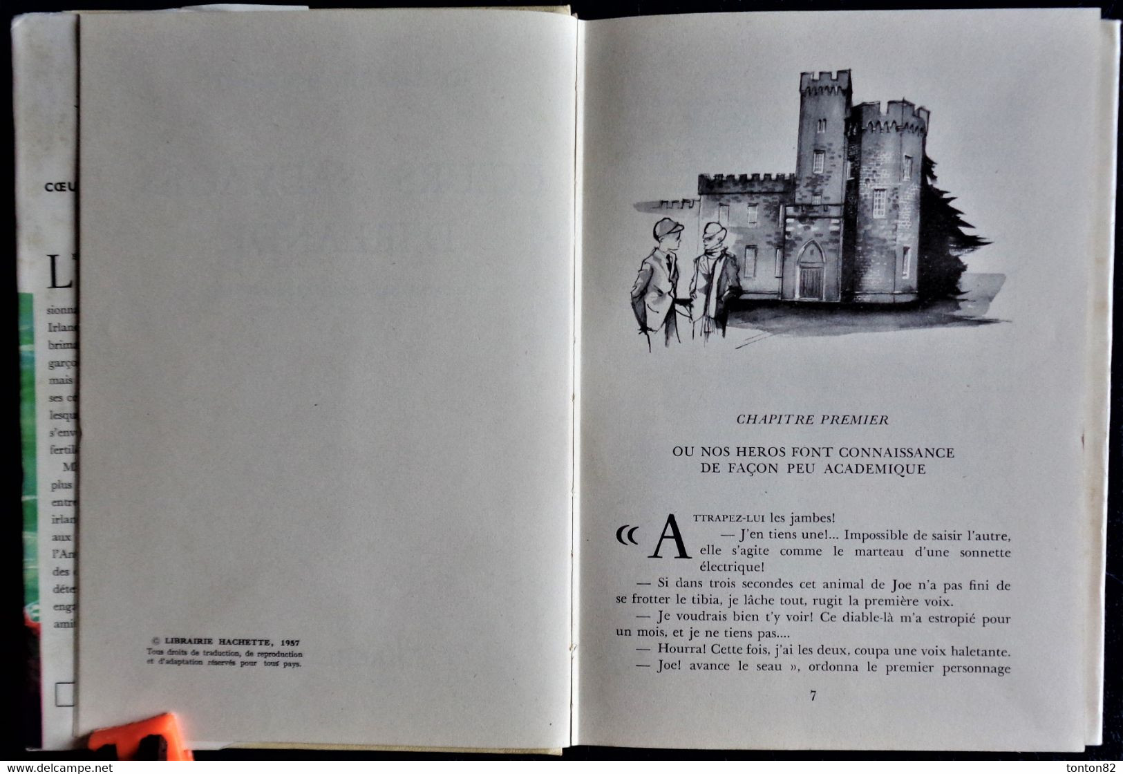 José-Marie Bouchet  - Cœurs Sauvages D'Irlande - Idéal Bibliothèque N° 141 - ( 1958  ) . - Ideal Bibliotheque