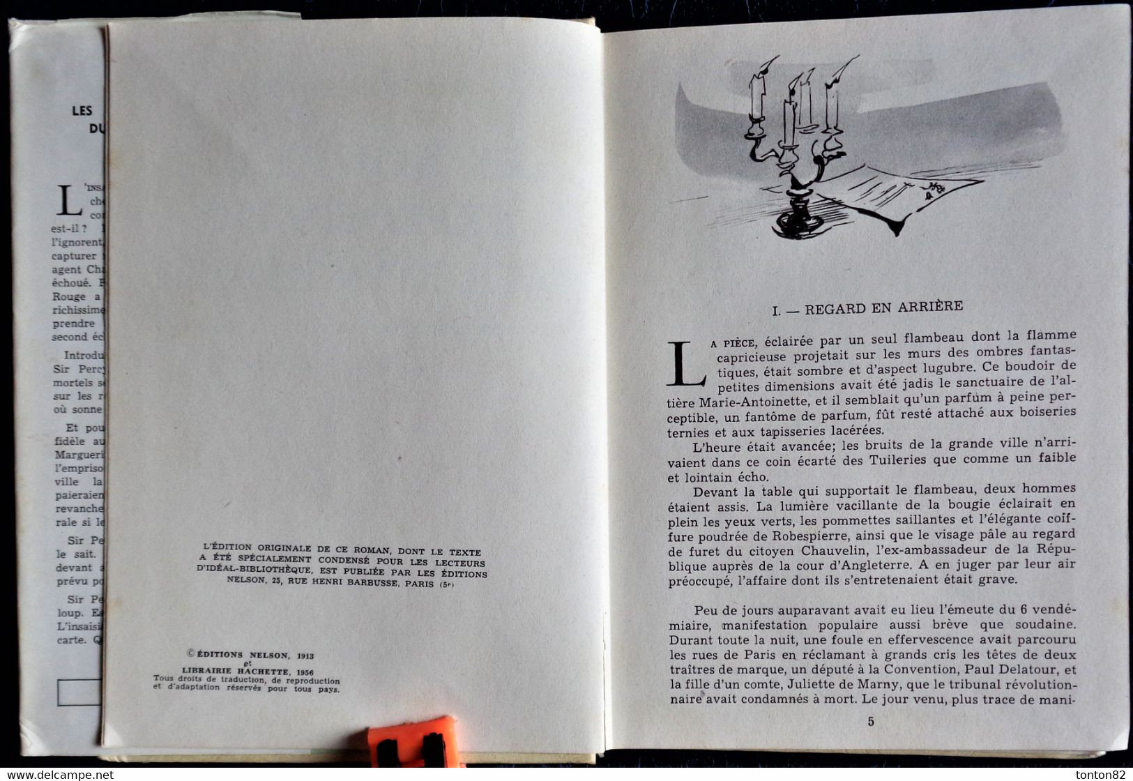 Baronne Orczy - Les Nouveaux Exploits Du MOURRON ROUGE - Idéal Bibliothèque N° 107 - ( 1956 ) . - Ideal Bibliotheque