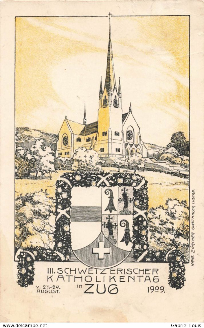 III Schweizerischer Katolikentag In Zug 1909 - Zug