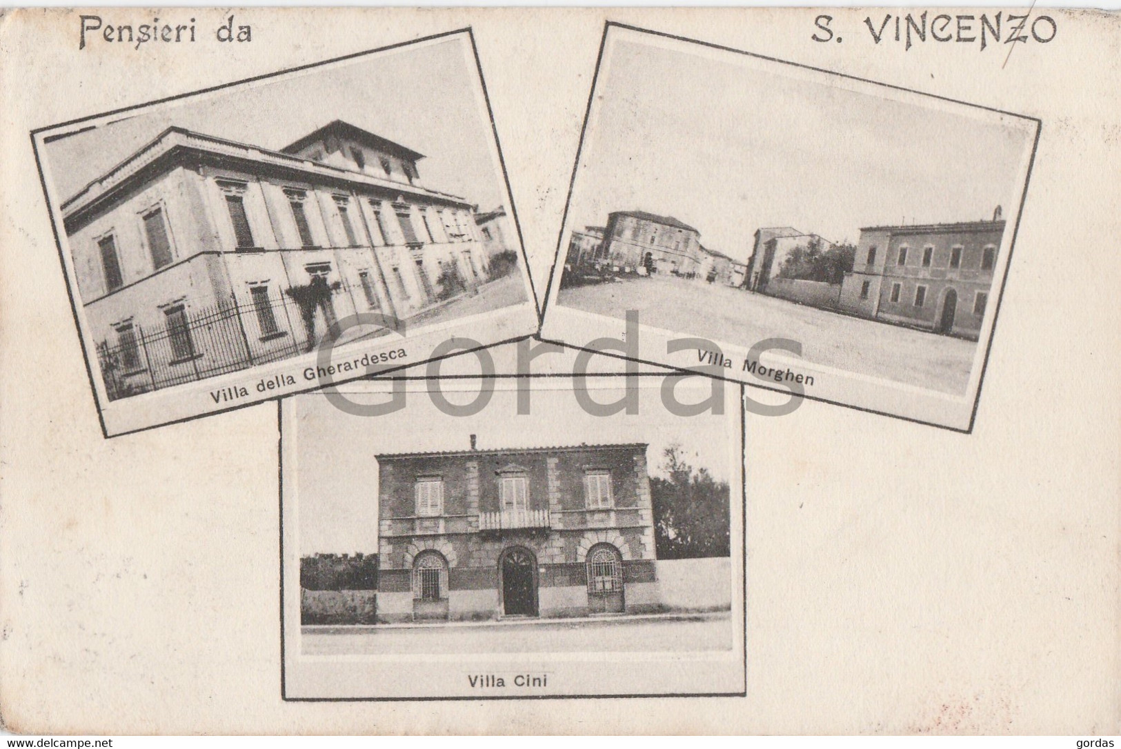 Italy - San Vincenzo - Villa Della Gherardesca - Villa Morghen - Villa Cini - Pisa