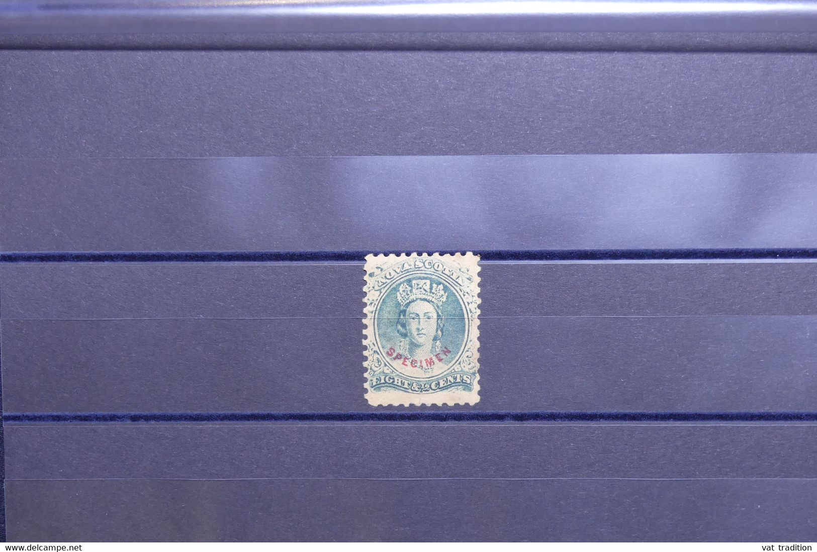 NOUVELLE ECOSSE - Type Victoria 8 1/2 Cent Avec Surcharge Specimen - Faux  - L 127968 - Unused Stamps