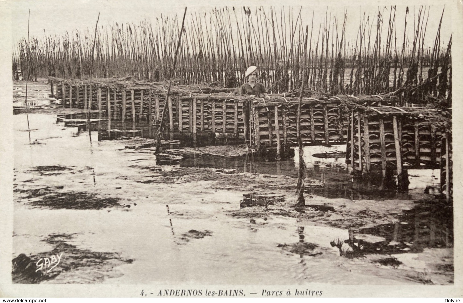 Andernos Les Bains - Les Parcs à Huîtres - Ostréiculture - Arcachon - Andernos-les-Bains