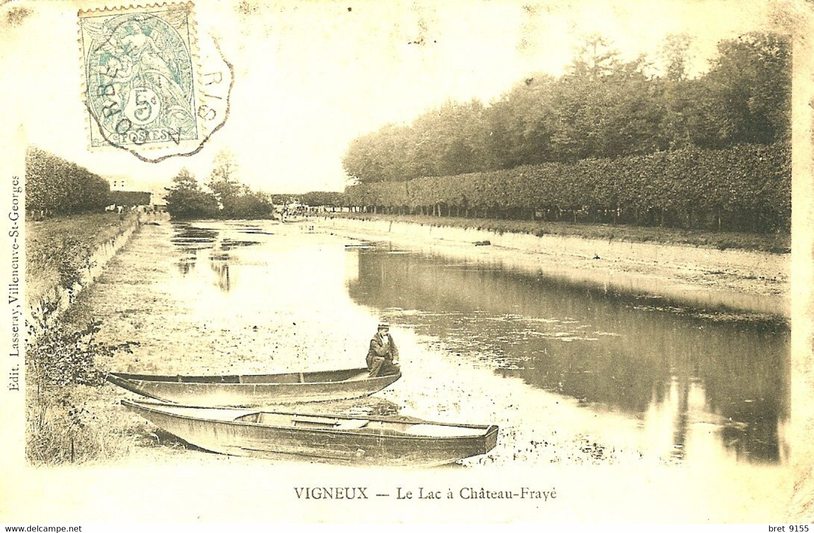 91 VIGNEUX REVERIE SUR LE LAC A CHATEAU FRAYE - Vigneux Sur Seine