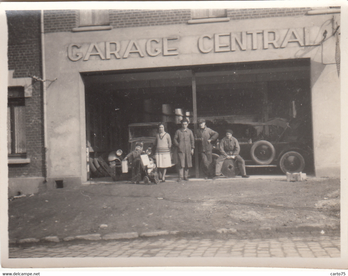 Commerce - Magasins - "Garage Central" - Garage Automobile - Photographie - A Situer - Winkels