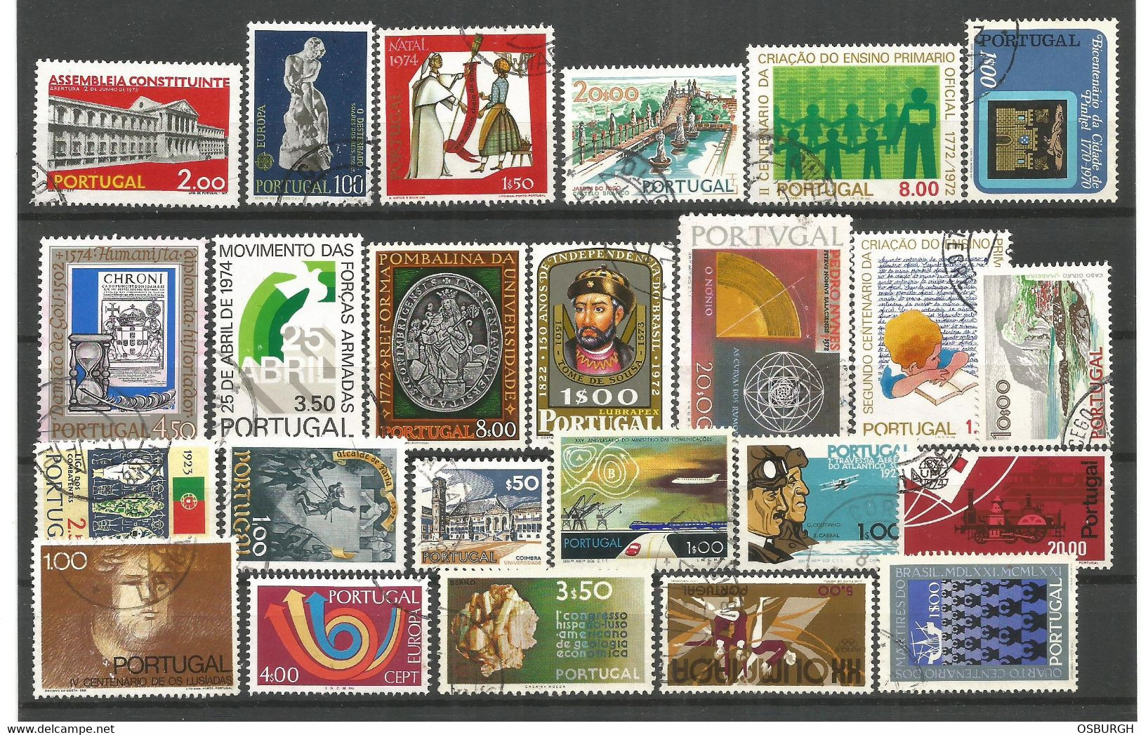 PORTUGAL. MIXTURE OF USED STAMPS (B) - Collections