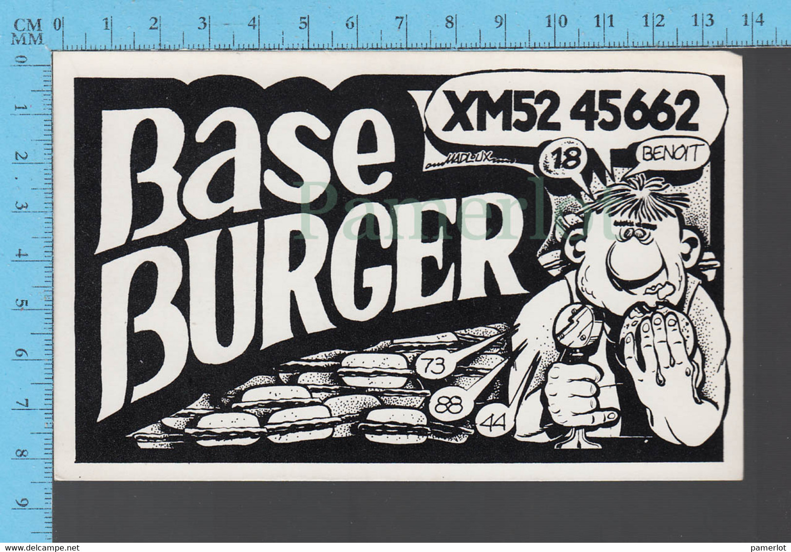 QSL - Base Et Mobile : Burger - Rosemont Montreal Que - CB - CB-Funk