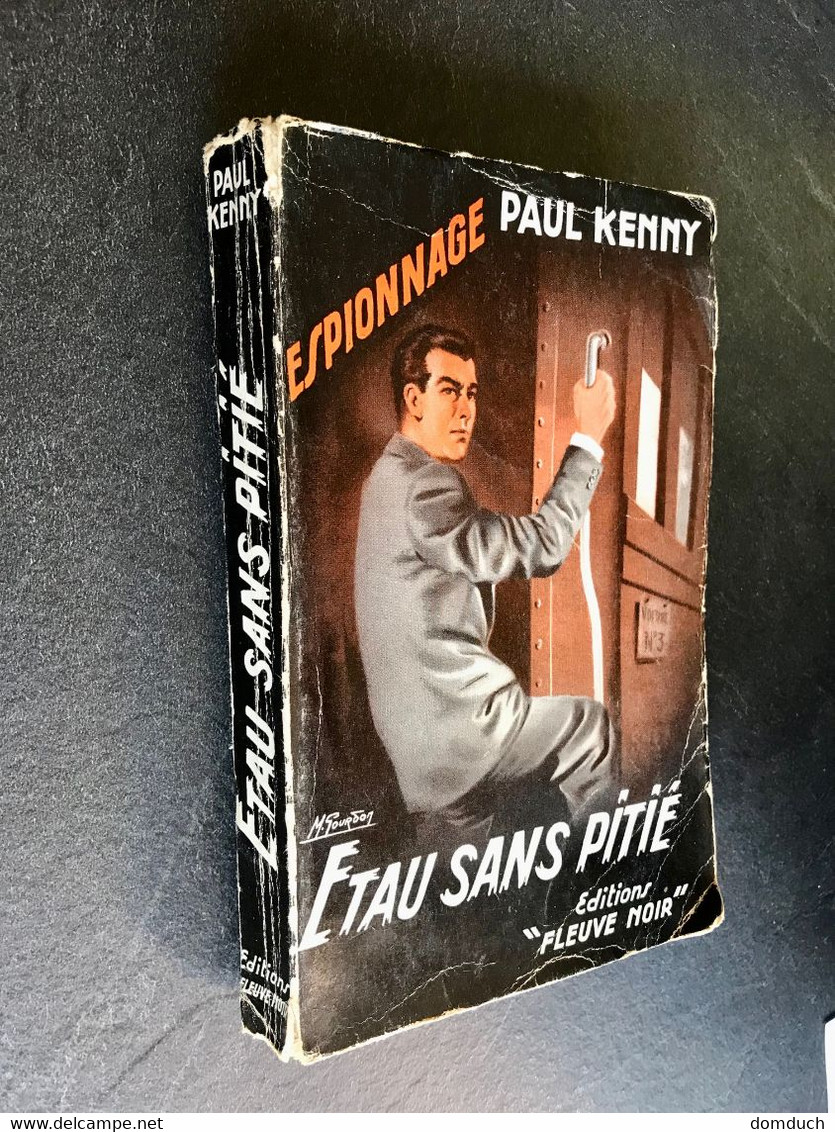 FLEUVE NOIR ESPIONNAGE N° 097  ETAU SANS PITIE  PAUL KENNY  E.O. 1956 - Fleuve Noir