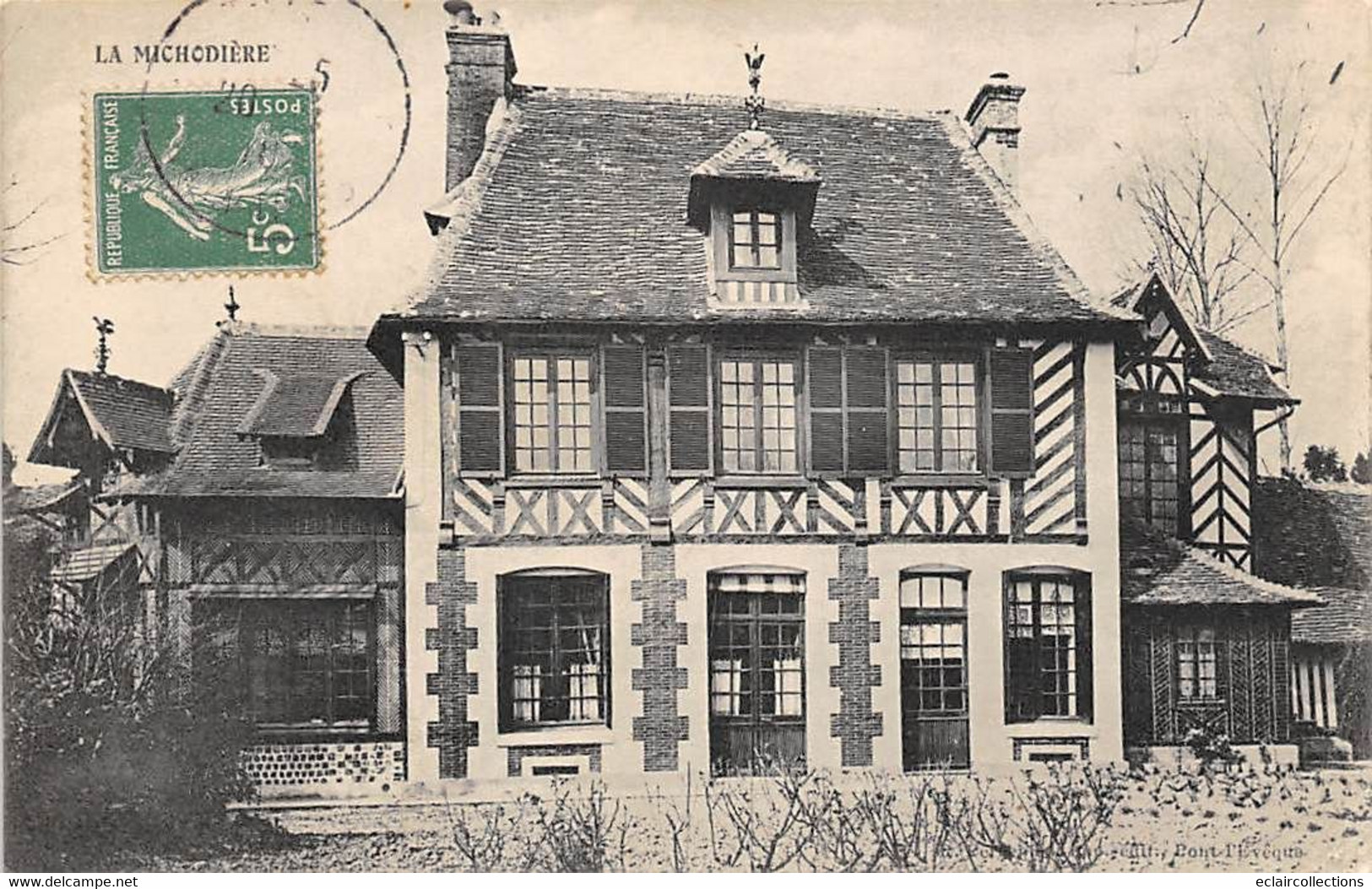 Pont-l'Evêque         14        Villa La Michodière           (voir Scan) - Pont-l'Evèque