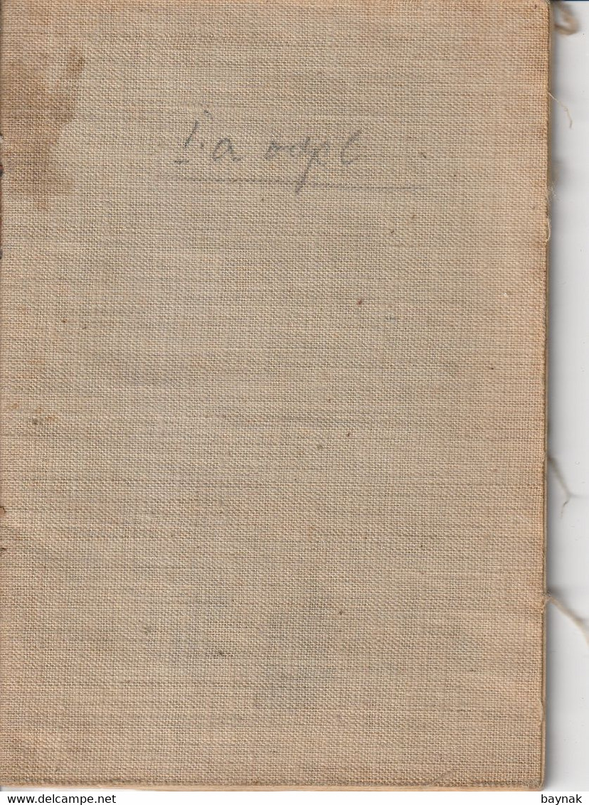 YUGOSLAVIA , CROATIA,   - JNA  -- YU ARMY  -   VOJNA KNJIZICA  --  SOLDBUCH   - MILITARY PASS  -  1950  -  LADY - Documents