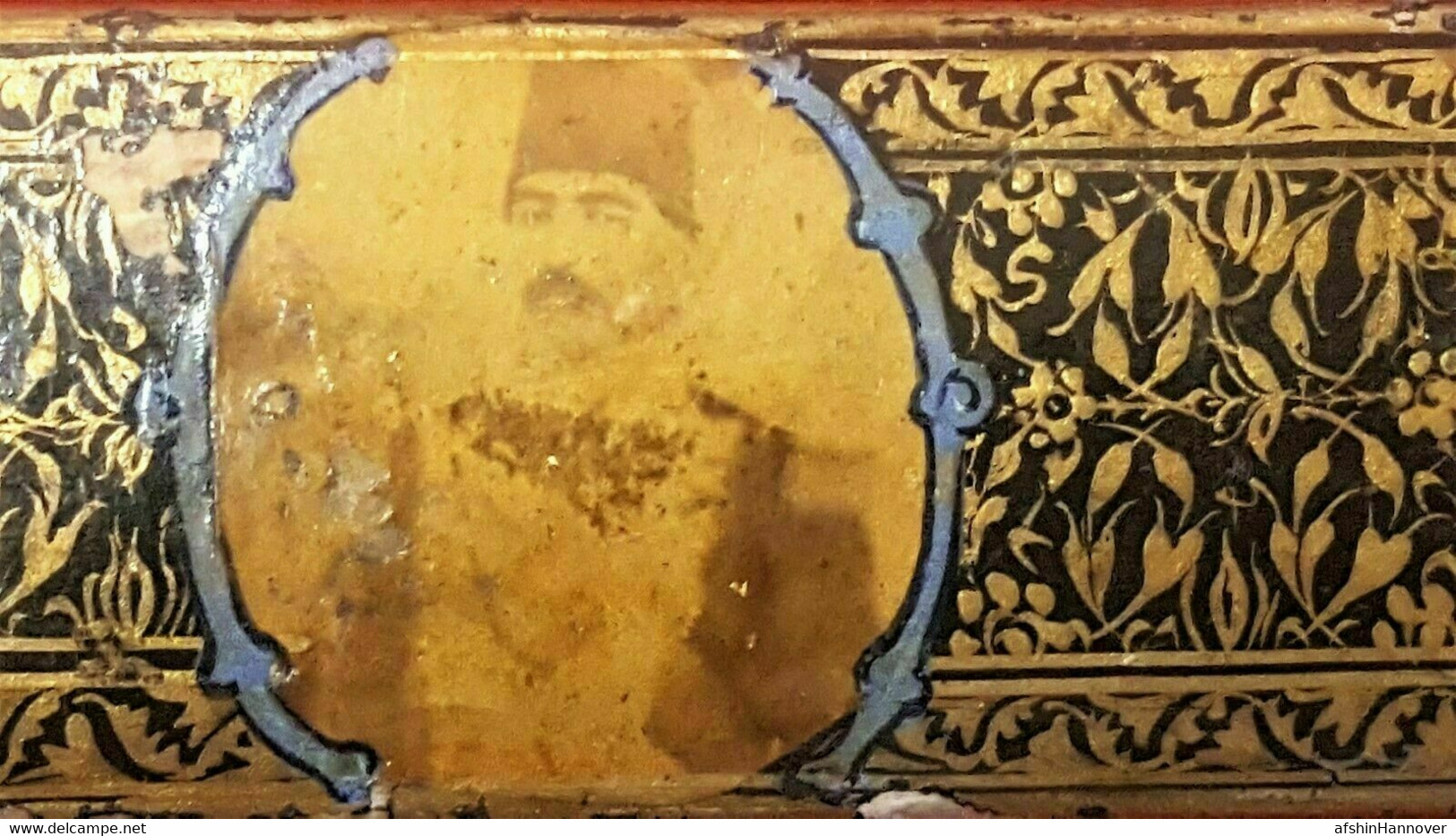 Iran , Persian Qalamdan Nasser Al-Din Shah Qajar قلمدان  ناصرالدین شاه قاجار - Oosterse Kunst