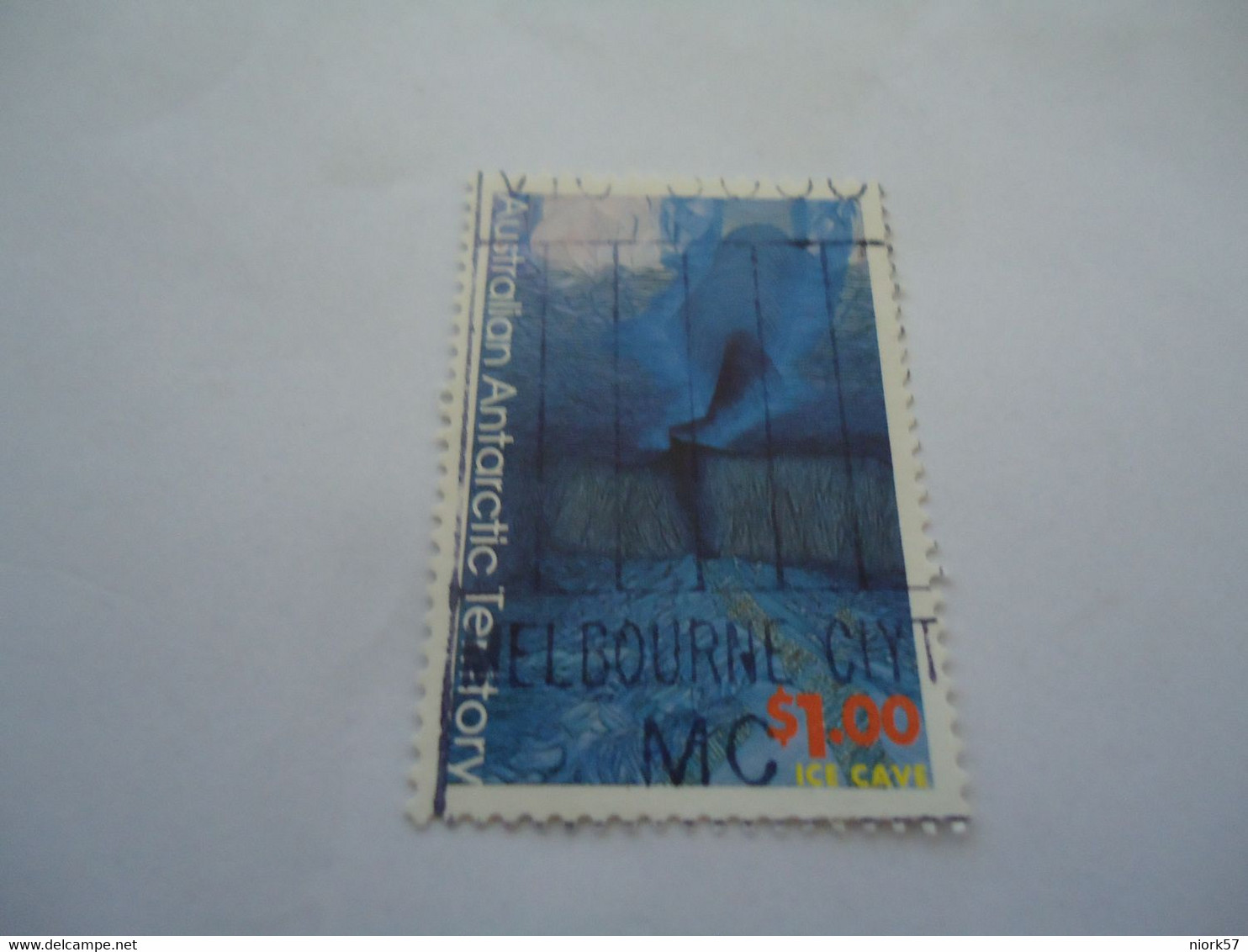 AUSTRALIAN  ANTARCTIC  TERRITORY    USED STAMPS ICE CAVE - Autres & Non Classés