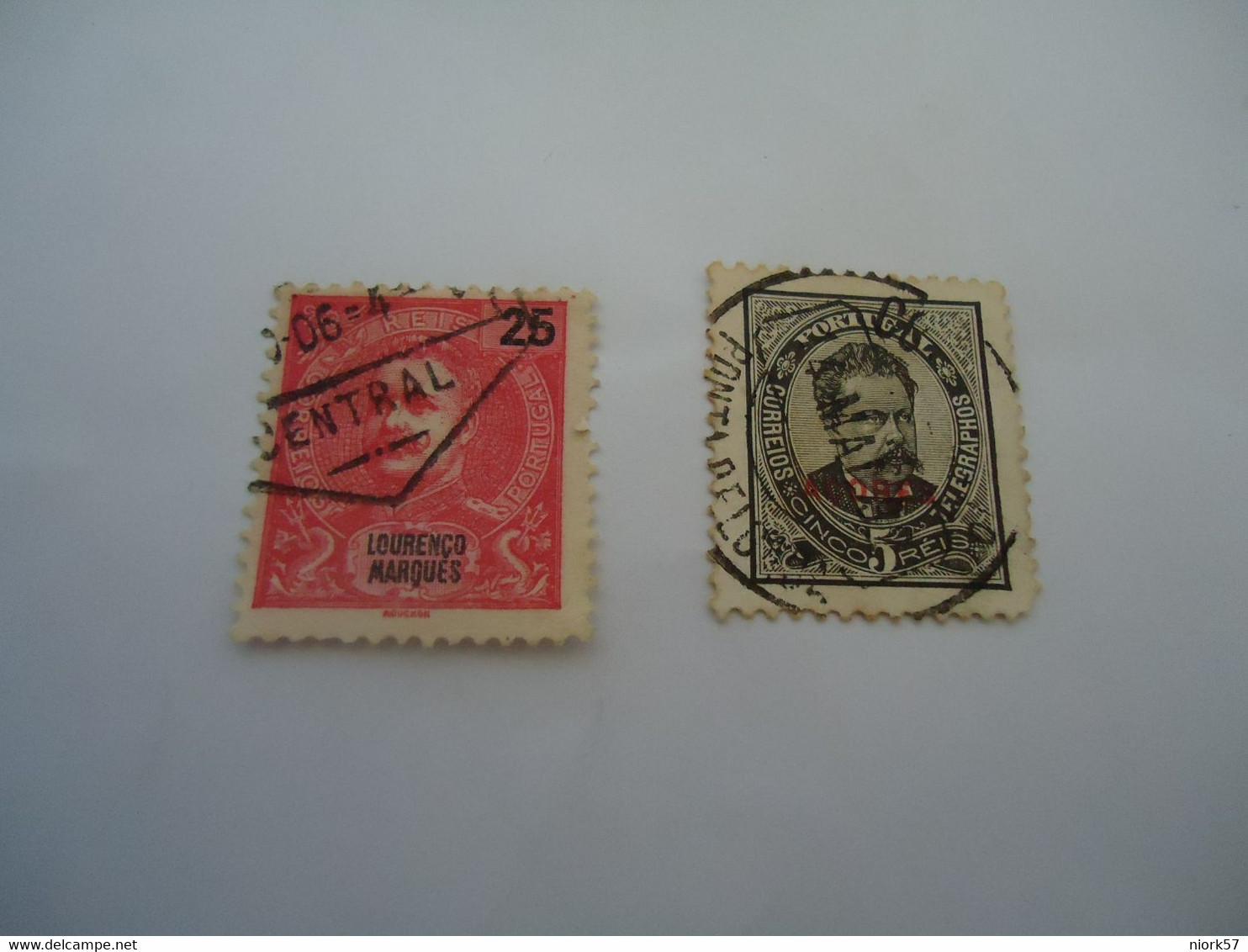 PORTUGAL   AZORES  OVERPRINT USED STAMPS - Sonstige & Ohne Zuordnung