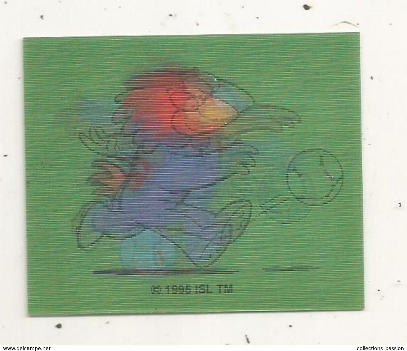 Sports , Football ,3 D ,FOOTIX , Coupe Du Monde 1998 , Offert Par LA POSTE ,1995 ,60 X 50 Mm - Andere & Zonder Classificatie