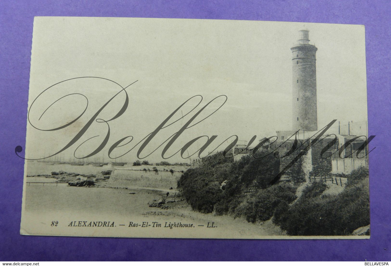 Alexandria. Ras El Tin- Lighthouse- Le  Phare -Vuurtoren.Le Treport.Calais - 3 X Cpa - Faros